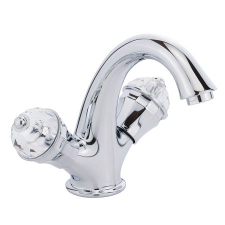 PRESTIGE CRYSTAL Смеситель для раковины, хром, артикул 28006