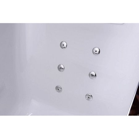 Акриловая ванна Orans BT-65107 150x150 с гидромассажем