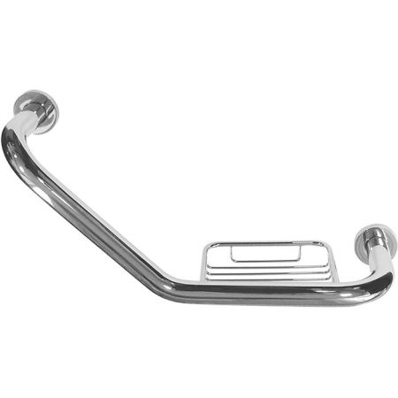 Поручень Veragio Gifortes VR.GFT-9025.CR с мыльницей Хром, артикул VR.GFT-9025.CR