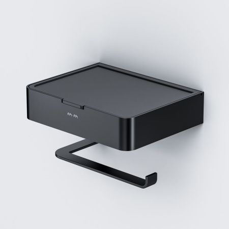 A50A341522 Inspire V2.0, Держатель для туалетной бумаги с коробкой, черный, шт, артикул A50A341522