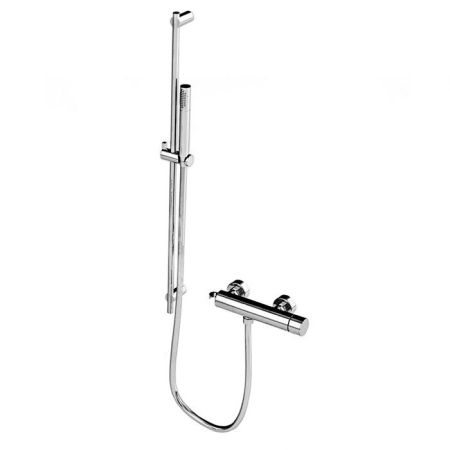 Stella Bamboo Душевой комплект 3283AC/302-6: смеситель, штанга+ручной душ, цвет: хром, артикул BT 02420 CR00