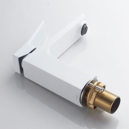 Смеситель для раковины Shevanik S4401C, белый