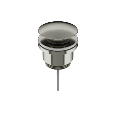 Донный клапан универсальный Ceramicanova 70003BN с системой "Клик - Клак" латунь брашированный никель ПВД (PVD), артикул 70003BN