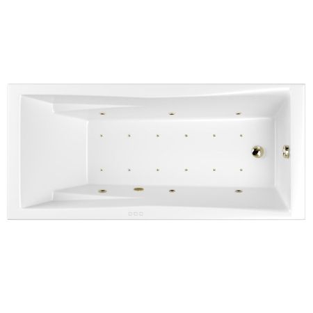 Ванна WHITECROSS Palace 180x80 "RELAX" (бронза), артикул 0104.180080.100.RELAX.BR