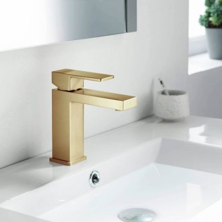 Смеситель для раковины Timo Selene 2061/17F Золото матовое, артикул 2061/17F