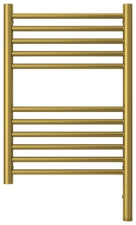 Полотенцесушитель электрический "БОГЕМА 3.0" прямая 600х400 / МЭМ правый (Состаренная латунь)