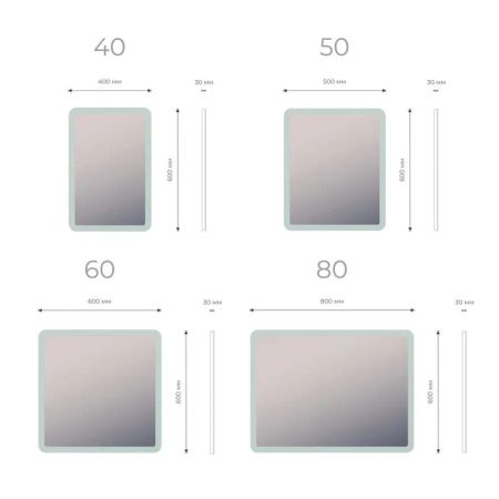 Зеркало VIGO Wing Classic 600, артикул 081