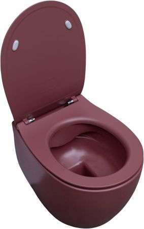 Чаша подвесного унитаза Allen Brau Fantasy 4.11004.BD бордо, артикул 4.11004.BD