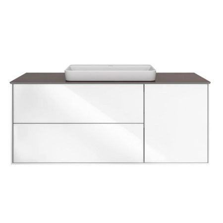 Тумба PLAZA Modern подвесная 120 белый 3 ящика, артикул PLB.M.120.3\WHT