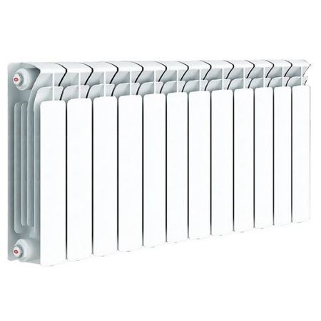 Биметаллический радиатор Rifar Base 350 12 секций с боковым подключением
