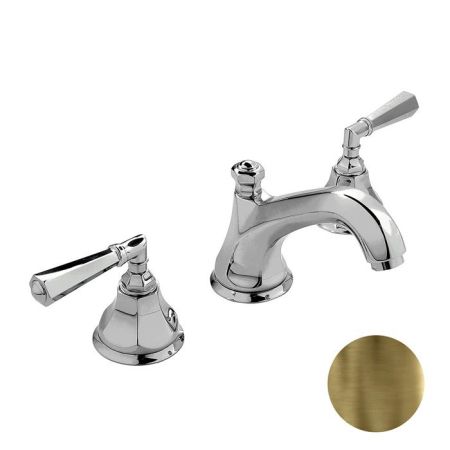 Nicolazzi Teide Смеситель для раковины на 3 отверстия, с донным клапаном, цвет: бронза, артикул 1908BZ05