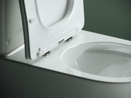 Напольная пристенная чаша унитаза STAR Rimless, артикул CN1904-B