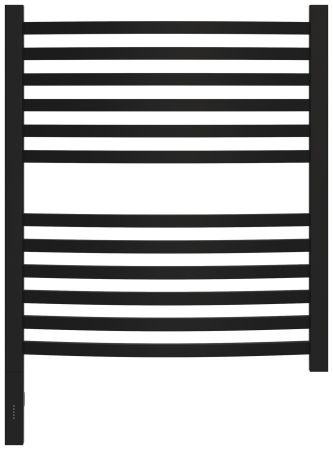 Полотенцесушитель электрический АРКУС 3.0 600х500 МЭМ левый (Матовый чёрный)