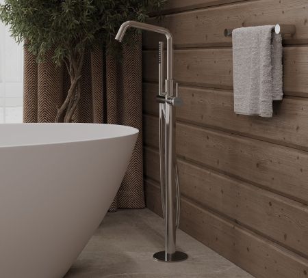 Смеситель для ванны Allen Brau Priority 5.31008-00 (с внутренней частью) хром, артикул 5.31008-00