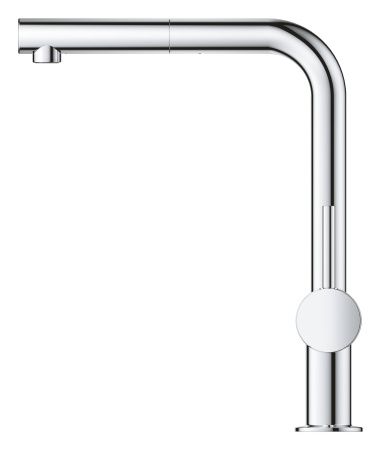 Смеситель для кухни GROHE Blue Pure Minta, с функцией фильтрации, хром, (31721000) Смеситель для кухни GROHE Blue Pure Minta, с функцией фильтрации, хром, (31721000)