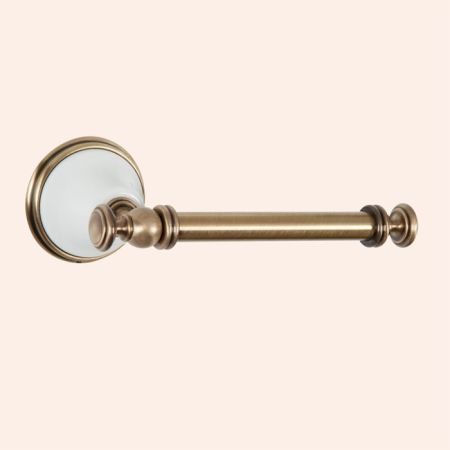 TW Harmony 019, держатель для т/б, цвет держателя:  белый/бронза