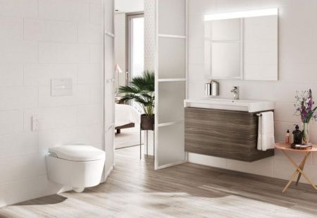 Унитаз биде Roca Inspira 803060001 подвесной с сиденьем Микролифт