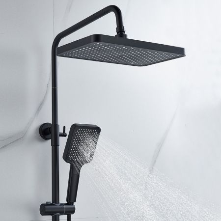 Душевая система Raffine F3699H, черный