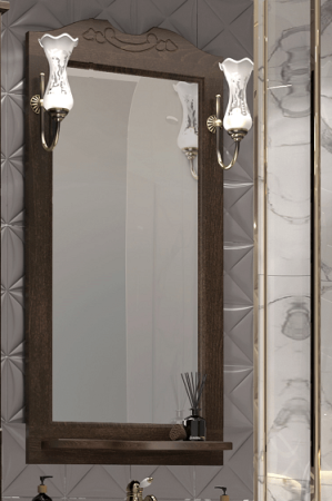 Мебель для ванной Тибет 50 объемные фасады Opadiris Орех антикварный, артикул 