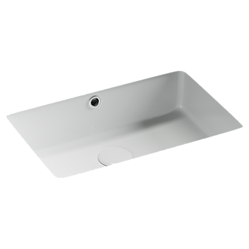 Раковина встраиваемая снизу Ceramicanova Эра (Era), c отверстием слива - перелива 460x320x155 мм, белый, арт.CN15003