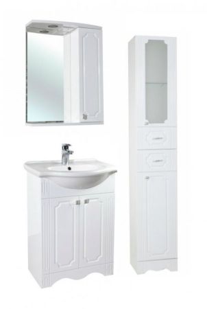 Тумба под раковину Bellezza Кантри 60 4639909000017 Белая, артикул 4639909000017