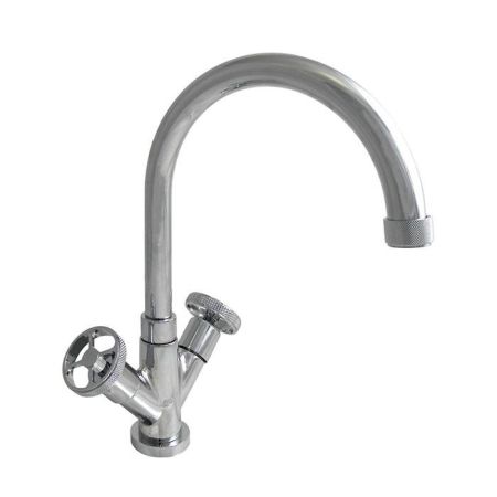 NICOLAZZI ARENA Смеситель для кухни на 1 отверстие, двухвентильный, цвет хром