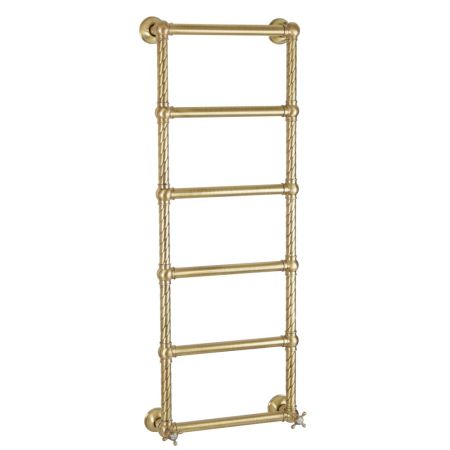 EDERA Полотенцесушитель водяной h1200/1280х410/490 мм, бронза