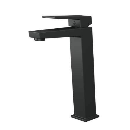 Смеситель для умывальника высокий RUSH Thira (TR3635-13Black), артикул TR3635-13Black