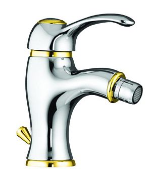 Смеситель для биде Fiore JAFAR 47CO5321, хром/золото