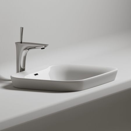 Умывальник прямоугольный встраиваемый сверху в столешницу Element 580*400*150мм CN6041, артикул CN6041