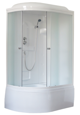 Душевая кабина Royal Bath RB 8120BK1-M (матовое) правая, артикул RB8120BK1-M-R