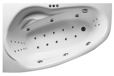 Ванна акриловая левосторонняя Relisan ZOYA Гл000001462, 150x95, артикул Гл000001462