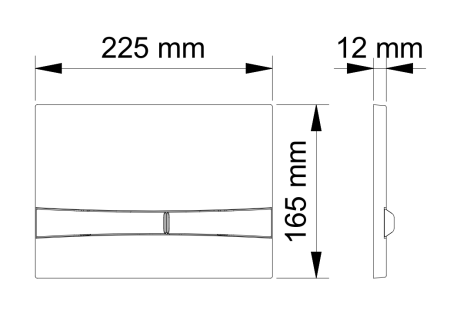 Инсталляция BERGES для скрытого монтажа унитаза NOVUM кнопка F5 Soft Touch, черная, артикул 040255