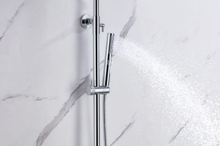 Душевая стойка Allen Brau Priority 5.31A10-00 хром, артикул 5.31A10-00