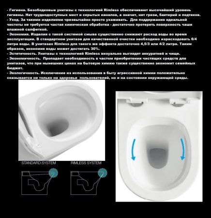Унитаз SANTA Aria подвесной безободковый  Cerutti SPA CT9666 Унитаз SANTA Aria подвесной безободковый  Cerutti SPA CT9666