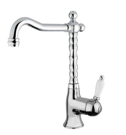 Fiore Imperiale, однорычажный смеситель для раковины без донного клапана, цвет золото