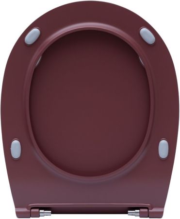 Крышка-сиденье для унитаза Allen Brau Fantasy Soft-Close 4.11005.BD бордо, артикул 4.11005.BD