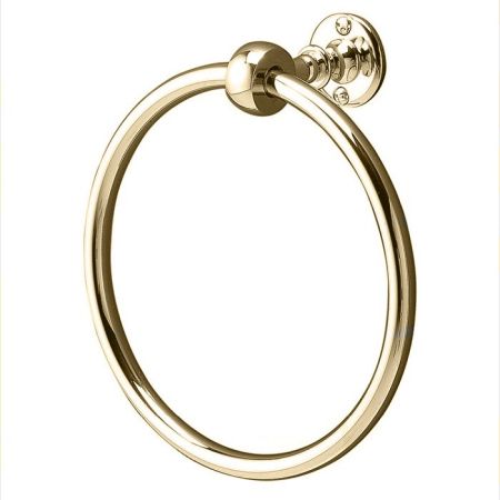 Devon First Class Полотенцедержатель кольцо, цвет золото светлое, артикул DD33320OT