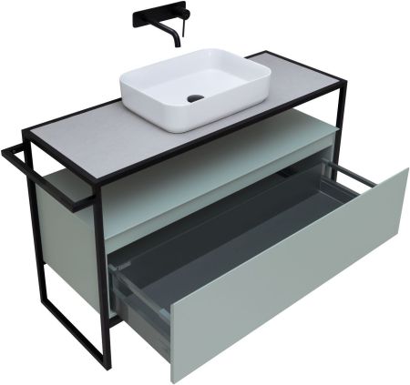 Тумба под раковину Allen Brau Priority 120 1.31004.PWM папирус матовый, артикул 1.31004.PWM