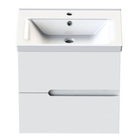 Тумба с раковиной Orange Line 60 TP-LIB 60 подвесная Белая