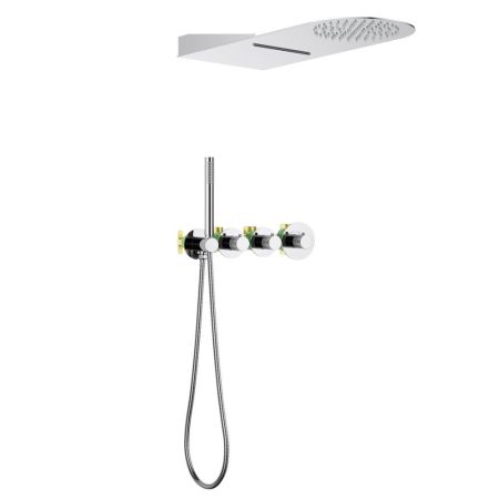 Душевая система встроенная с термостатом Timo Saona хром (SX-2350/00SM), артикул SX-2350/00SM