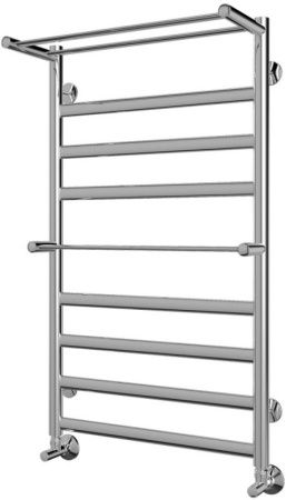 Водяной полотенцесушитель Terminus Хендрикс плюс П9 500x896 4620768886874 с полкой Хром