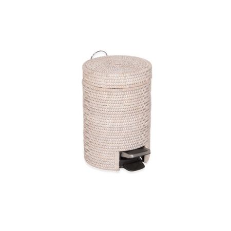 Decor Walther Basket Дозатор настольный, цвет: ротанг светлый, артикул 0939291