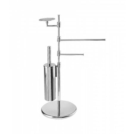 Bongio T Mix Стойка с аксессуарами напольная, 700x260 мм, цвет хром, артикул 30053CR00