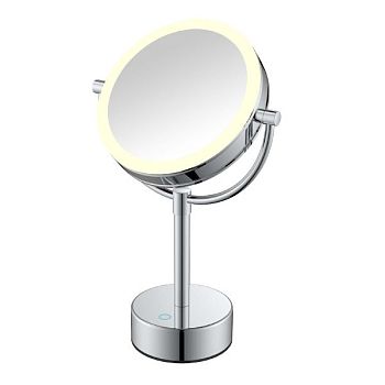 Зеркало косметическое JAVA S-M221, хром