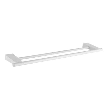 Полотенцедержатель двойной Shevanik SG5727C, белый, артикул SG5727C