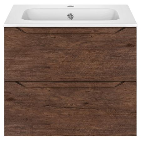 База под раковину Norma 600 подвесная, 2 выкатных ящика soft close, R.Wood, артикул VMC-2N600RW