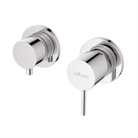 Встраиваемый однорычажный смеситель на 3 выхода CEZARES LEAF-VDIM3-L, артикул LEAF-VDIM3-L-BIO