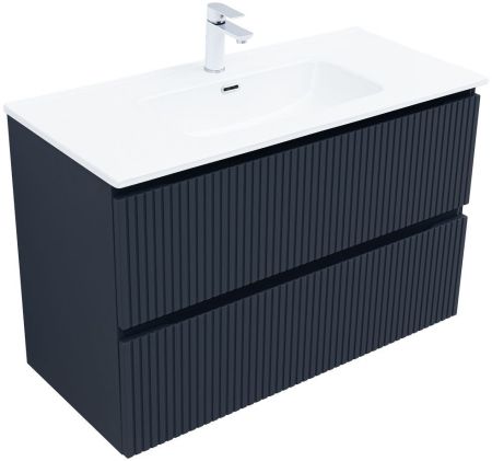 Тумба под раковину Aquanet Джейн (Flat) 100 маренго, артикул 00335431