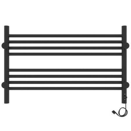 Полотенцесушитель электро "Оливия ЧКЧ8 800*500", черный муар, левый